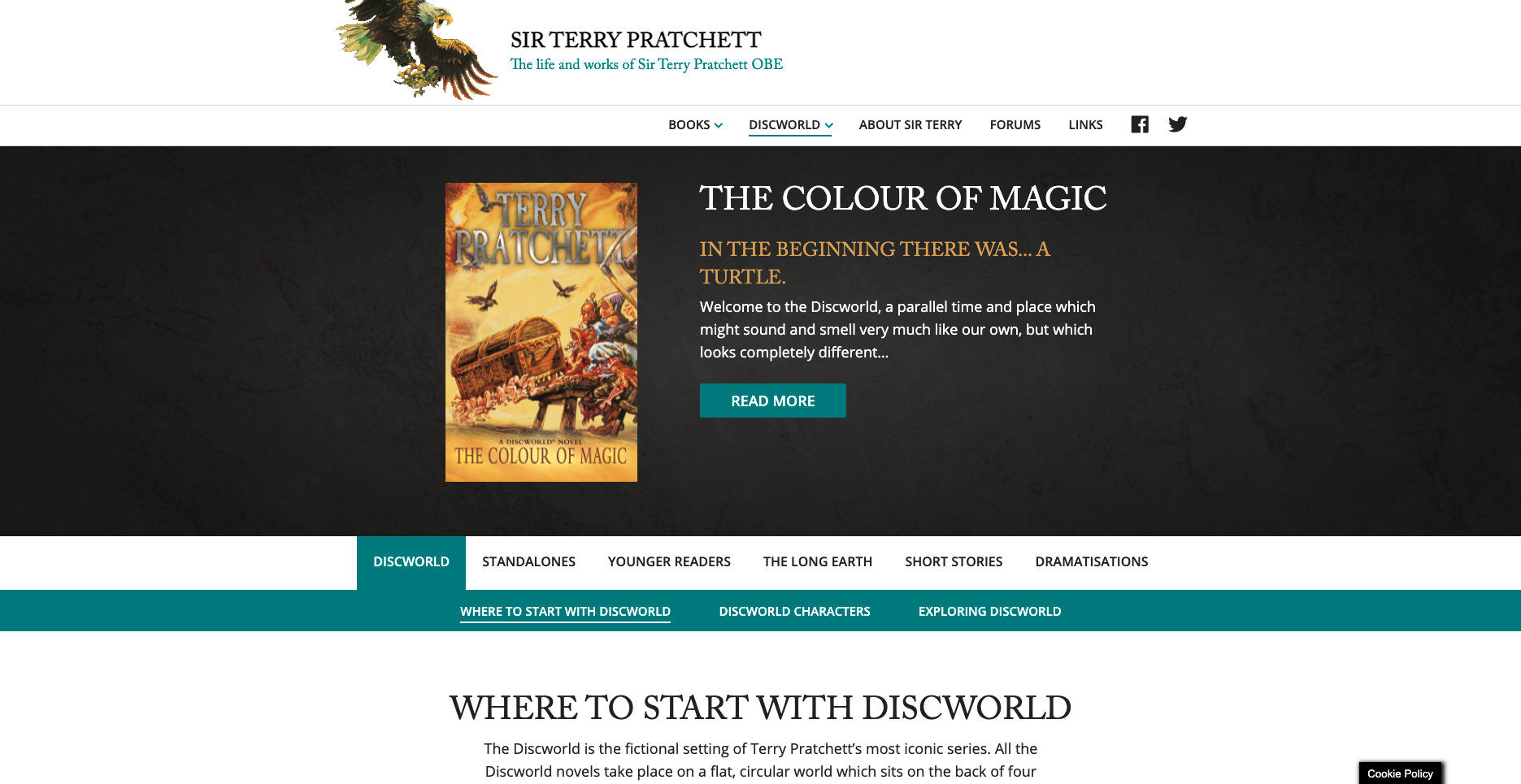 Sir Terry Pratchett Books